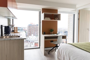 1 bed studio, John Street, Merchant City, Glasgow, G11JF - Image 9